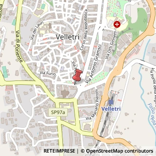 Mappa Piazza Metabo, 3, 00049 Velletri, Roma (Lazio)