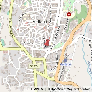 Mappa Piazza XX Settembre, 00049 Velletri RM, Italia, 00049 Velletri, Roma (Lazio)