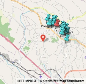 Mappa Via Tofe Vado del Cerro, 03013 Ferentino FR, Italia (1.898)