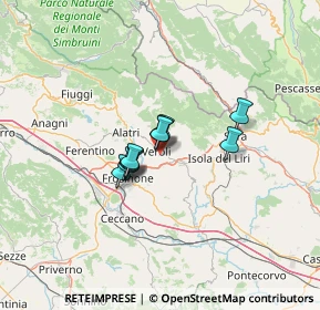 Mappa 03029 Veroli FR, Italia (10.65545)