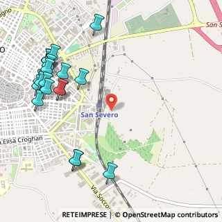 Mappa Strada Comunale, 71016 San Severo FG, Italia (0.719)