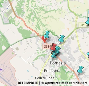 Mappa Via Carlo Poma, 00071 Pomezia RM, Italia (2.13909)