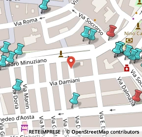 Mappa Via Aurelio Saffi, 71016 San Severo FG, Italia (0.1025)
