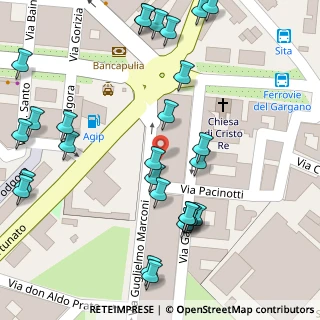 Mappa Via Pacinotti, 71016 San Severo FG, Italia (0.07778)