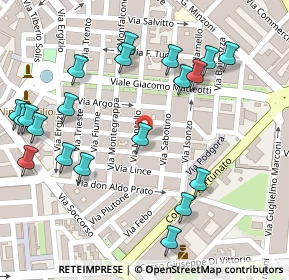 Mappa Via Montello, 71016 San Severo FG, Italia (0.16)