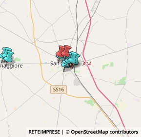 Mappa Via Argo, 71016 San Severo FG, Italia (2.74091)