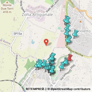 Mappa Via Sant'Ippolito, 00045 Genzano di Roma RM, Italia (0.61481)