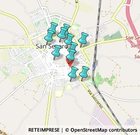 Mappa Via Luciano Damiani, 71016 San Severo FG, Italia (0.61273)