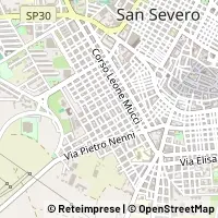 Map San Severo