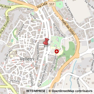 Mappa Via Guido Nati, 31, 00049 Velletri, Roma (Lazio)