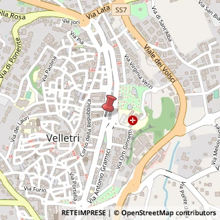 Mappa Via appia 4, 00049 Velletri, Roma (Lazio)