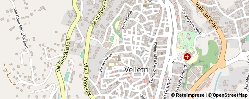 Mappa Velletri
