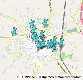 Mappa Via Risorgimento, 71016 San Severo FG, Italia (0.60938)