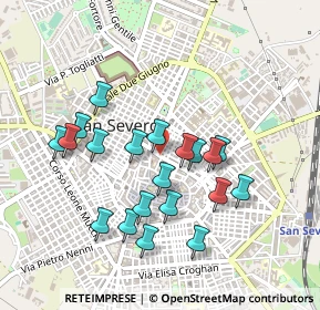 Mappa Via Risorgimento, 71016 San Severo FG, Italia (0.459)