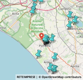 Mappa Via Pontina km 27, 00071 Pomezia RM, Italia (8.446)