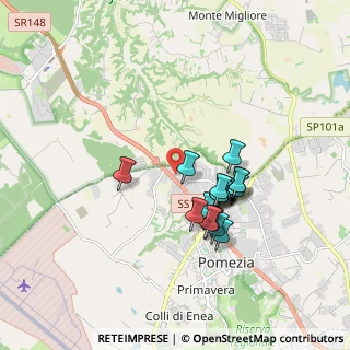 Mappa Via Pontina km 27, 00071 Pomezia RM, Italia (1.55889)