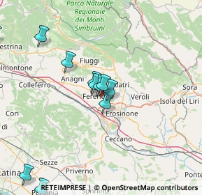 Mappa Via Casilina Nord, 03013 Ferentino FR, Italia (17.70167)