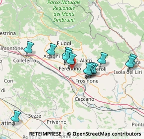 Mappa Via Casilina Nord, 03013 Ferentino FR, Italia (13.76923)