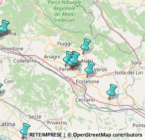 Mappa Via Casilina Nord, 03013 Ferentino FR, Italia (20.71769)