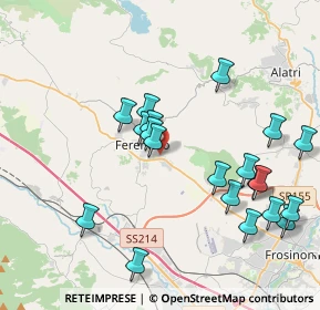 Mappa Via Casilina Nord, 03013 Ferentino FR, Italia (4.451)