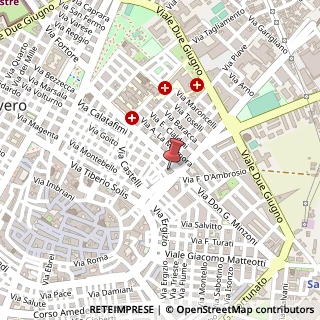 Mappa Via San Matteo, 62, 71016 San Severo, Foggia (Puglia)