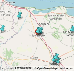 Mappa Via IV, 71016 San Severo FG, Italia (28.76091)