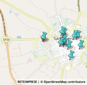 Mappa Via IV, 71016 San Severo FG, Italia (1.0625)