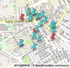 Mappa Via Mattinata, 71016 San Severo FG, Italia (0.2195)