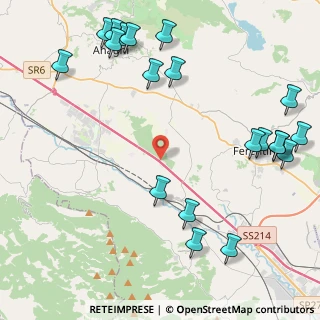 Mappa M5QP+3Q, 03012 Anagni FR, Italia (6.0375)