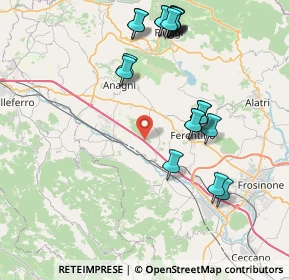 Mappa M5QP+3Q, 03012 Anagni FR, Italia (9.383)