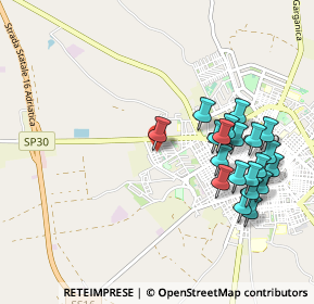 Mappa Via Candela, 71016 San Severo FG, Italia (1.0995)