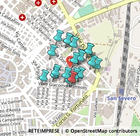 Mappa Via Ugo Amedeo Salvitto, 71016 San Severo FG, Italia (0.137)