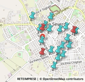 Mappa Levigas, 71016 San Severo FG, Italia (0.481)