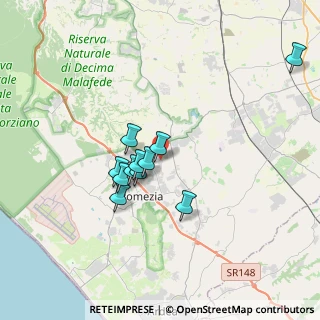Mappa Via delle Antille, 00071 Pomezia RM, Italia (3.01)