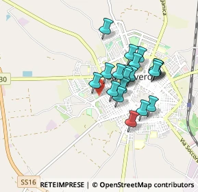 Mappa Viale Caduti di Via Fani, 71016 San Severo FG, Italia (0.7535)