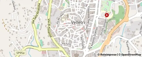 Mappa Velletri