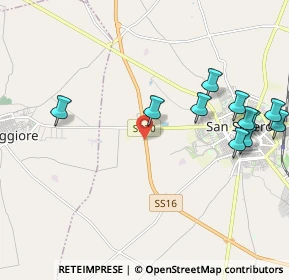 Mappa SS  16 Km 642+700, 71016 San severo FG, Italia (2.49182)