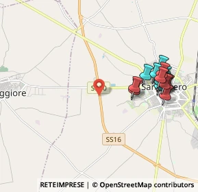 Mappa SS  16 Km 642+700, 71016 San severo FG, Italia (2.381)
