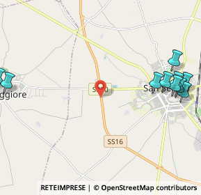 Mappa SS  16 Km 642+700, 71016 San severo FG, Italia (3.41583)