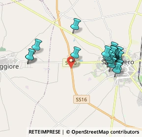 Mappa SS  16 Km 642+700, 71016 San severo FG, Italia (2.2395)