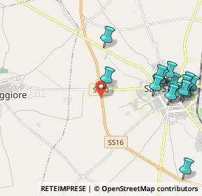 Mappa SS  16 Km 642+700, 71016 San severo FG, Italia (2.75563)