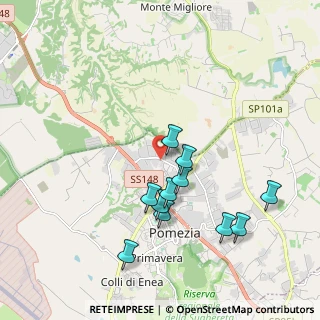Mappa Via Naro, 00071 Pomezia RM, Italia (1.97273)