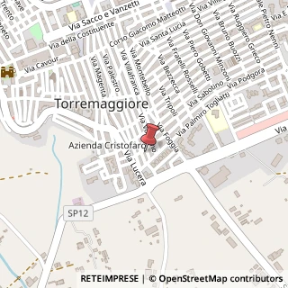 Mappa Via Marsala, 194, 71017 Torremaggiore, Foggia (Puglia)