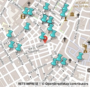 Mappa Via Leopardi, 71016 San Severo FG, Italia (0.143)