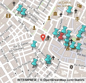 Mappa Piazza Nicola Tondi, 71016 San Severo FG, Italia (0.1575)