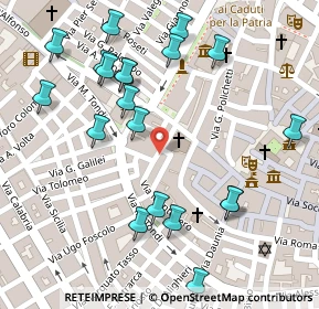 Mappa Piazza Nicola Tondi, 71016 San Severo FG, Italia (0.152)