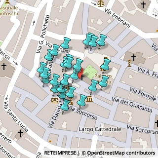 Mappa Piazza Municipio, 71016 San Severo FG, Italia (0.04963)