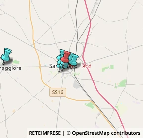Mappa Via Donatori Avis, 71016 San Severo FG, Italia (2.87)