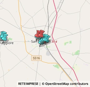 Mappa Via Donatori Avis, 71016 San Severo FG, Italia (2.86182)