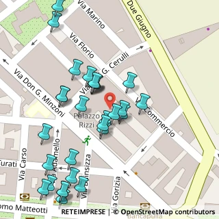 Mappa Via Donatori Avis, 71016 San Severo FG, Italia (0.05172)